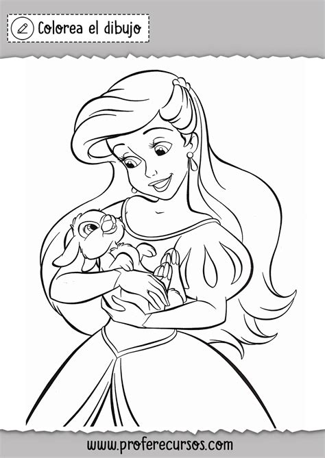 Dibujos De Las Princesas Disney Para Colorear Dibujos De Princesas Disney Para Colorear E