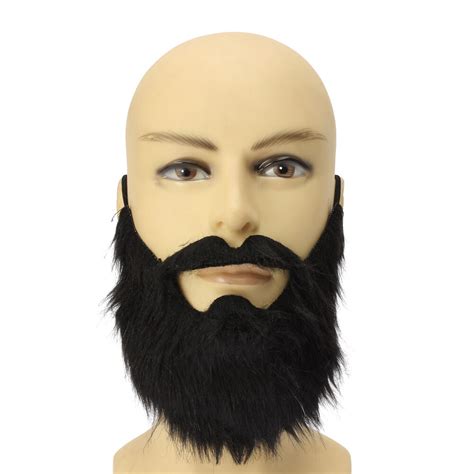 Funny Costume Party Halloween Beard Moustache Mustache Facial Hair Disguise Ebay