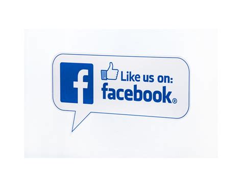 Like us on facebook to see all of our latest information and programs, plus you will be notified when we post new information. Like us on Facebook Sticker