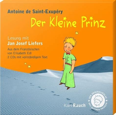 Maybe you would like to learn more about one of these? Der Kleine Prinz, 2 Audio-CDs von Antoine de Saint-Exupéry ...