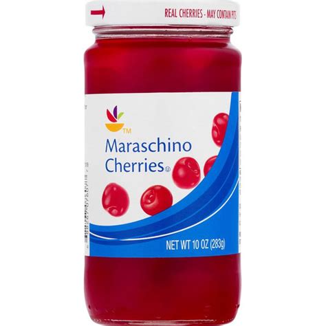Sb Maraschino Cherries 10 Oz From Stop And Shop Instacart