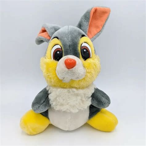 DISNEY PLUSH THUMPER Bunny Rabbit Bambi 1980s 11” Stuffed Animal Toy £