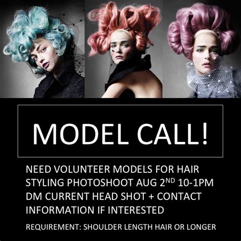 Wild Heart Model Call Flyer Online Boutique Ideas Casting Model Call