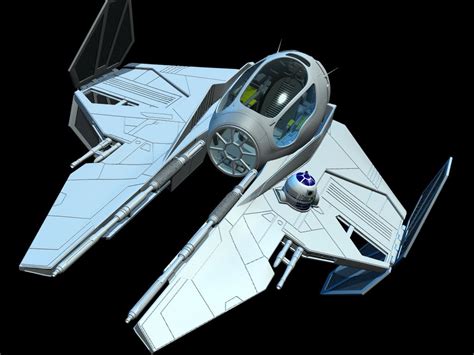 Star Wars Jedi Starfighter 1 By Tequilabill Star Wars Spaceships