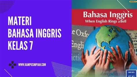 Materi Bahasa Inggris Kelas 7 Kurikulum 2013 Revisi 2017