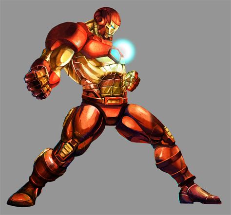 Marvel Vs Capcom 2 Iron Man By Udoncrew On Deviantart