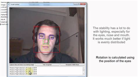 Face Detection And D Position Estimation In Opencv Face Recognition