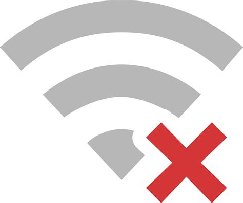 Notification Network Wireless Disconnected Icon Download For Free