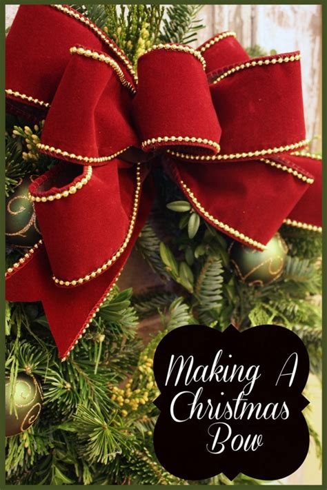 See more ideas about christmas in july, christmas crafts, christmas. MAKING A CHRISTMAS BOW - StoneGable