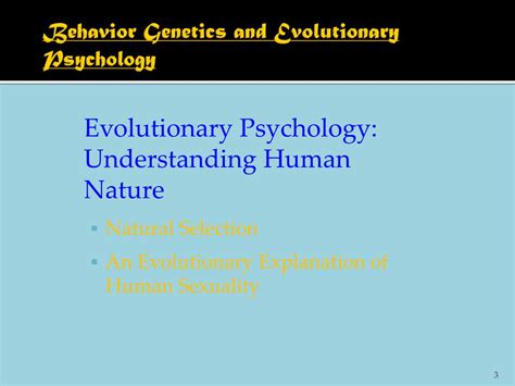 Ppt Behavior Genetics And Evolutionary Psychology Module 5 Powerpoint