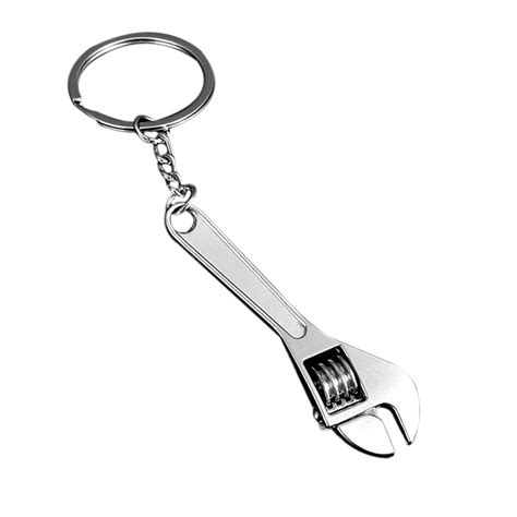 Claw Hammer Simulation Tools Key Chain Mini Wrench Spanner Keychain