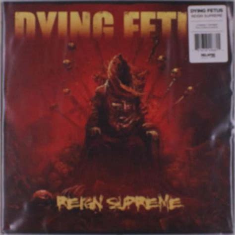 Dying Fetus Reign Supreme Blood Red Cloudy Vinyl Lp Jpc