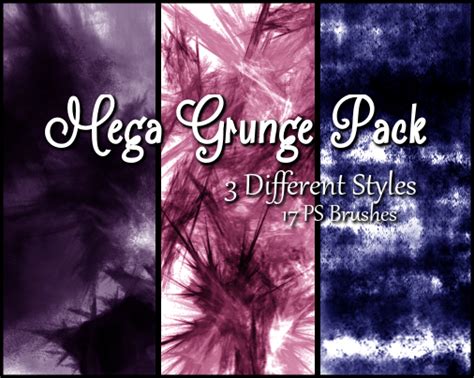 Ps Mega Grunge Pack By Illyera On Deviantart