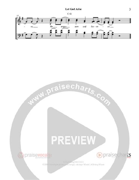Let God Arise Sheet Music Pdf Praisevocals Praisecharts