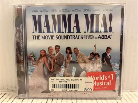 Mamma Mia The Movie Soundtrack Featuring The Songs Of Abba Cd 2008
