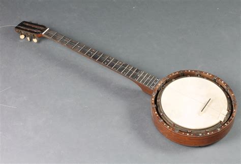 An Early 20th Century 5 String Zither Banjo Back 29th November 2017
