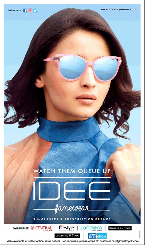 Idee Famewear Sunglasses Watch Them Queue Up Ad Advert Advertising