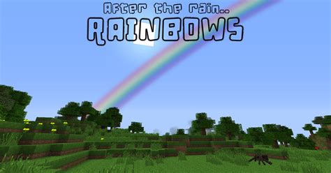 Rainbows Suggestions Minecraft Java Edition Minecraft Forum