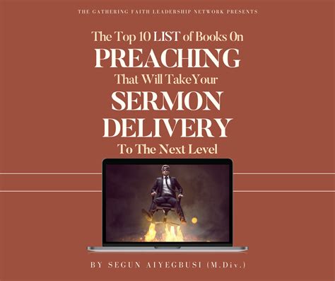 The Top 10 Books On Preaching That Will Take Your Sermon Delivery To