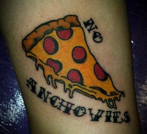 Much like pizza, these funny tattoos come in all different styles—american traditional, illustrative, new school, and color realism. Cool Pizza Tattoos For The True Pizza Lovers - Barnorama