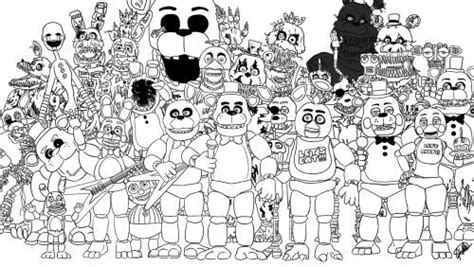 Fnaf Coloring Pages Coloring Pages Fnaf Drawings