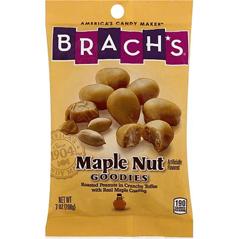 Brachs Maple Nut Goodies Packaged Candy Valli Produce