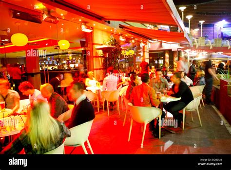 Nightlife At The Arcadian Centre In Birmingham Including Bars And Cafes