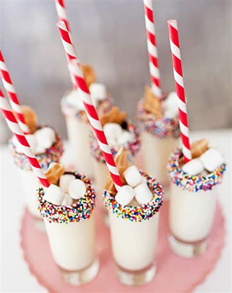 Mini vanilla cheesecake shot glass cup desserts by cupcake savvy's kitchen. Make Mini Milkshake Shooters for Your Next Party | Dessert ...