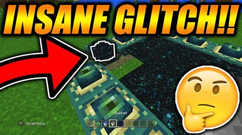 This Glitch Breaks The Game Minecraft Bedrock Insane Edition End