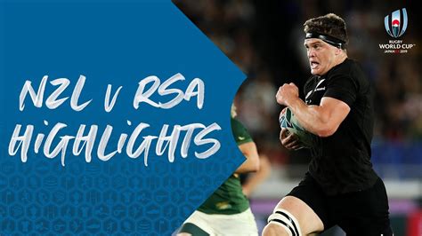 Highlights New Zealand 23 13 South Africa Rugby World Cup 2019 Youtube
