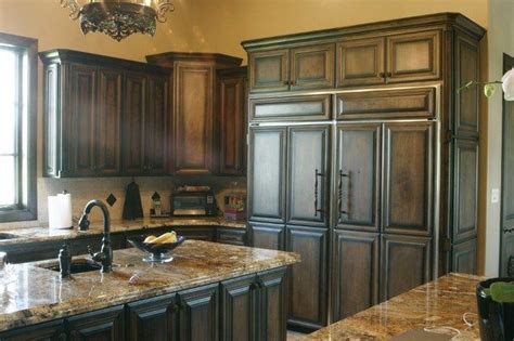 You can combine colors by staining your cabinets in one shade. stain grade white maple wood traditional kitchen cabinetry white wash oak cabinets stain grade ...