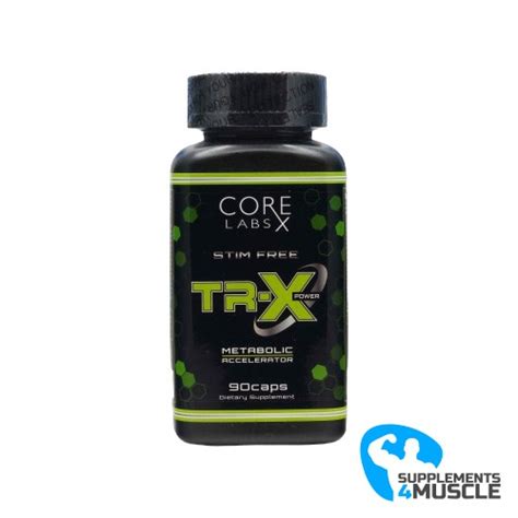 Core Labs Tr X Power 90 Caps Supplements 4 Muscle
