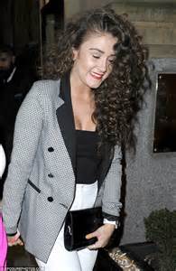 Brooke Vincent Goes Retro In 80s Inspired Curly Hairdo And Checked