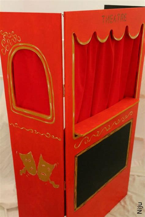 Puppet Theatre For Children Made In Wood
