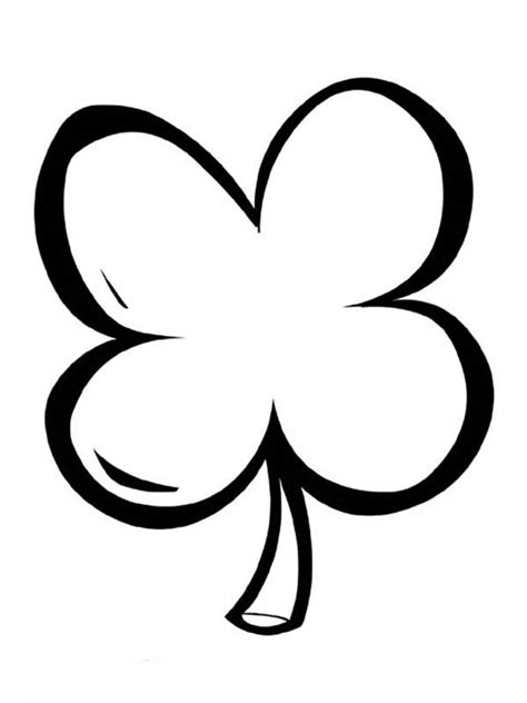 Four Leaf Clover Drawing Clipart Best