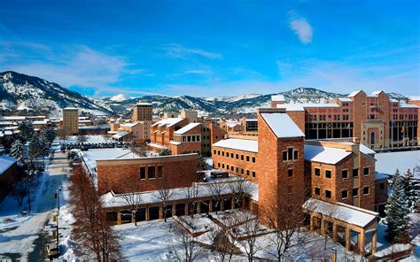Amerika Içinde Colorado Boulder Üniversitesi Bölümleri