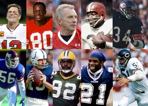 Top 10 Greatest Nfl Players Ever Sports Big News