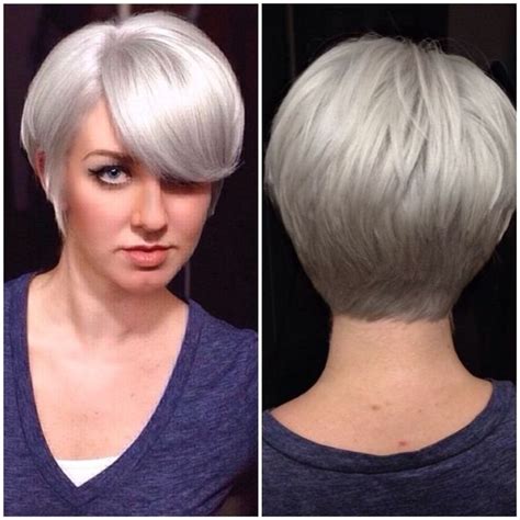 Although purple shampoo is great for gray hair as it will get rid of the dingy hue that your gray hair can take on over time. HOW-TO and Tips to Get the Yellow Out | Short white hair ...