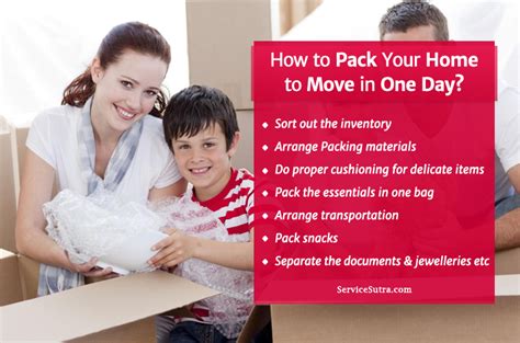 How To Pack Your Home To Move In One Day Smart Packing Tips