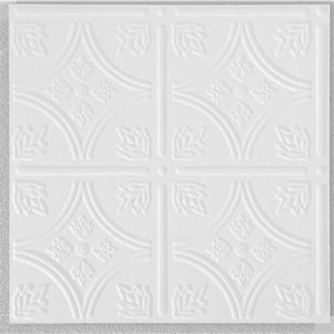 Ceiling tiles available in smooth, textured, wood, and metal finishes. Armstrong Ceilings TINTILE 1 ft. x 1 ft. Square Tongue and ...
