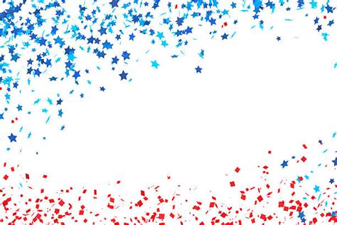 Red White And Blue Confetti Stock Photos Pictures And Royalty Free