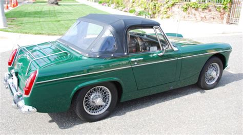 1967 Mg Midget Fully Restored Leather Fresh Engine Rebuild Drives Perfectly Classic Mg