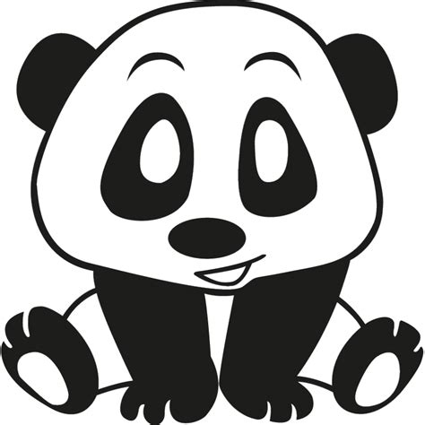 Panda Sticker Clip Art Library