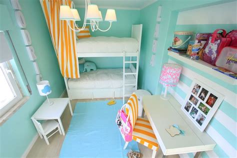 Aqua Girls Room Contemporary Girls Room Ana Antunes