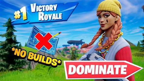 How To Dominate Fortnites No Building Mode Youtube