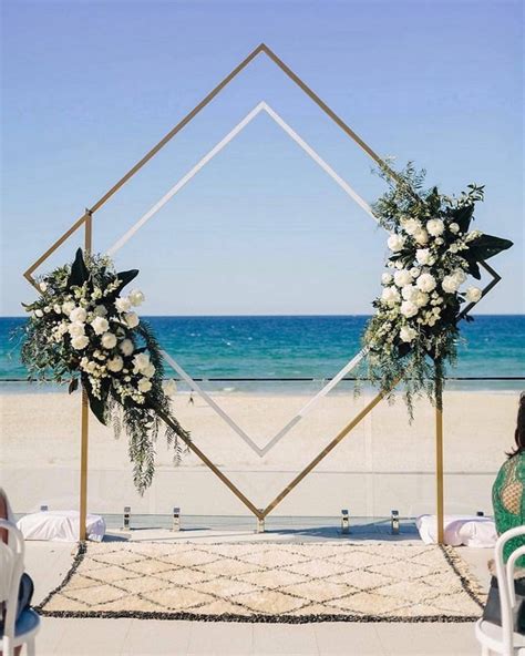 Top 5 Geometric Wedding Backdrops And Arches Deer Pearl Flowers