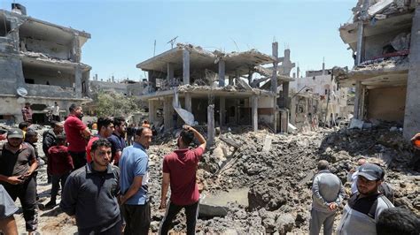 Israel Intensifies Attacks In Gaza As Conflict Enters Fifth Day Bbc News