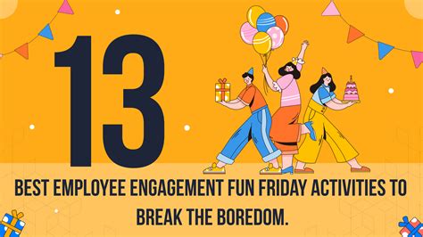 13 Best Employee Engagement Fun Friday Activities Ubs