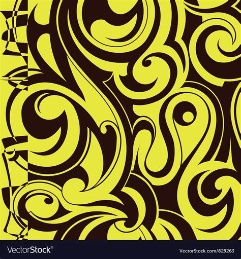 Swirl Pattern Royalty Free Vector Image Vectorstock