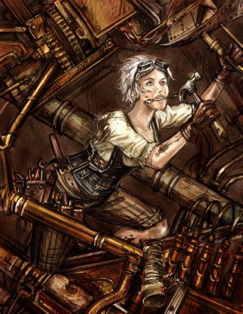 Harsh Realities Steampunk Mechanic By Pixieface On Deviantart
